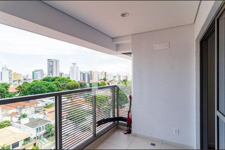 Varanda Gourmet de apartamento à venda com 1 quarto, 49m² em Mirandópolis, São Paulo