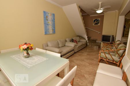 Sala de apartamento para alugar com 3 quartos, 160m² em Jardim Vitória, Guarujá