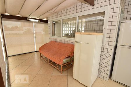 Varanda Gourmet de apartamento para alugar com 3 quartos, 160m² em Jardim Vitória, Guarujá