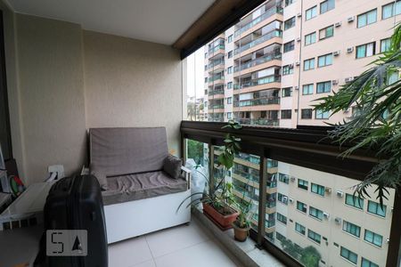 Varanda da Sala de apartamento à venda com 2 quartos, 76m² em Rio Comprido, Rio de Janeiro