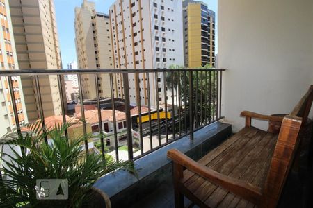 Sacada da Sala de apartamento à venda com 4 quartos, 180m² em Cambuí, Campinas