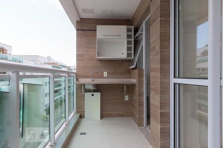 Varanda da sala 1 de apartamento à venda com 3 quartos, 135m² em Vargem Pequena, Rio de Janeiro