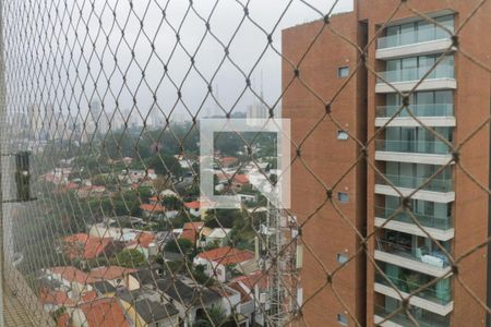 Sala vista de apartamento à venda com 3 quartos, 97m² em Pinheiros, São Paulo