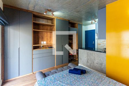 Studio de kitnet/studio para alugar com 1 quarto, 30m² em República, São Paulo