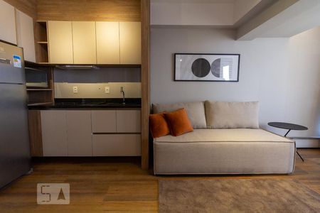 Sala de apartamento à venda com 1 quarto, 52m² em Butantã, São Paulo