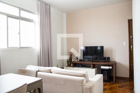 Sala de apartamento à venda com 4 quartos, 89m² em Sagrada Família, Belo Horizonte