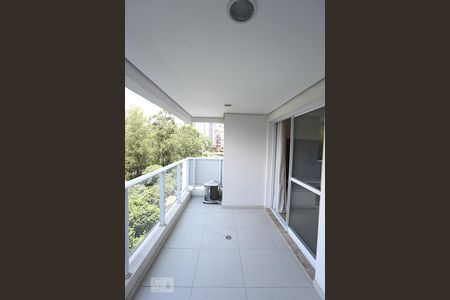 varanda de apartamento para alugar com 1 quarto, 46m² em Vila Andrade, São Paulo