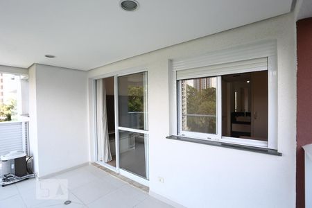 varanda de apartamento para alugar com 1 quarto, 46m² em Vila Andrade, São Paulo