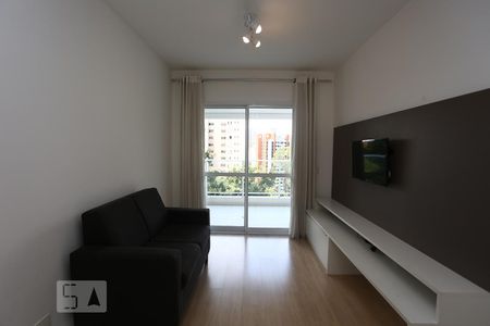 Sala de apartamento para alugar com 1 quarto, 46m² em Vila Andrade, São Paulo