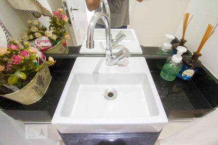 Detalhe Lavabo de apartamento para alugar com 2 quartos, 118m² em Campo Belo, São Paulo