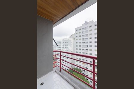 Varanda Sala de apartamento à venda com 1 quarto, 76m² em Moema, São Paulo