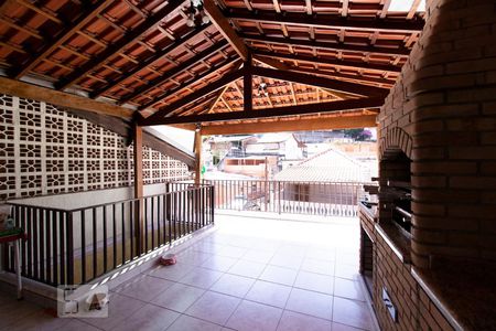 Varanda da Sala / Churrasqueira de casa à venda com 3 quartos, 72m² em Jardim Carlu, São Paulo