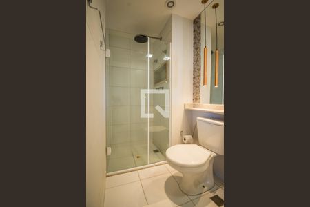 Banheiro de apartamento para alugar com 1 quarto, 49m² em Vila Lídia, Campinas