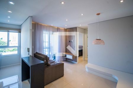 Sala de apartamento para alugar com 1 quarto, 49m² em Vila Lídia, Campinas