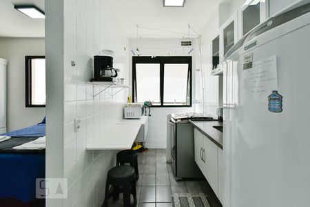 Cozinha de kitnet/studio para alugar com 1 quarto, 30m² em Bela Vista, São Paulo