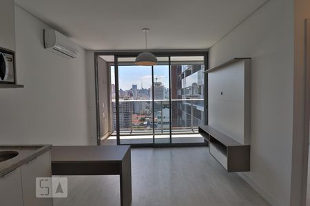 Sala de apartamento para alugar com 1 quarto, 39m² em Pinheiros, São Paulo