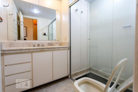 Banheiro de apartamento para alugar com 1 quarto, 42m² em Funcionários, Belo Horizonte