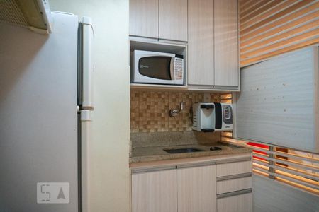 Cozinha de kitnet/studio para alugar com 1 quarto, 47m² em Norte (águas Claras), Brasília