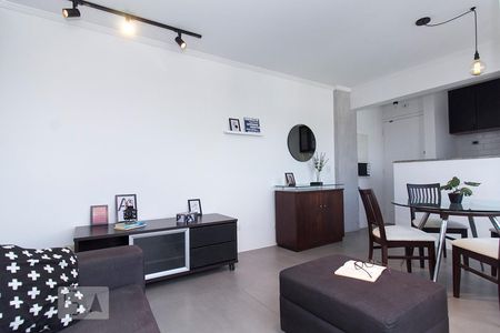 Sala de apartamento para alugar com 1 quarto, 49m² em Campos Elíseos, São Paulo