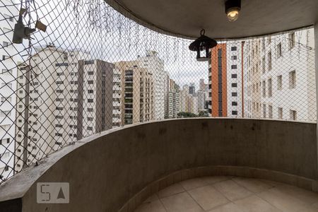 Varanda de apartamento à venda com 3 quartos, 117m² em Moema, São Paulo