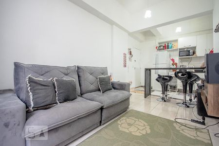 Sala de apartamento à venda com 1 quarto, 64m² em Jardim Modelo, São Paulo