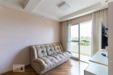 Sala de apartamento para alugar com 3 quartos, 79m² em Mansões Santo Antônio, Campinas