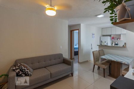 Sala de apartamento à venda com 2 quartos, 44m² em Jardim Bom Sucesso, Campinas