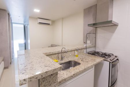 Cozinha de apartamento para alugar com 1 quarto, 35m² em Setor Noroeste, Brasília