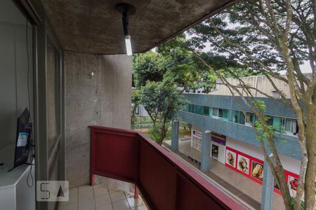 varanda de kitnet/studio para alugar com 1 quarto, 30m² em Asa Norte, Brasília