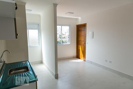 Sala e Cozinha de apartamento para alugar com 1 quarto, 38m² em Vila Mazzei, São Paulo