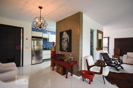 Sala de kitnet/studio para alugar com 1 quarto, 70m² em Panamby, São Paulo