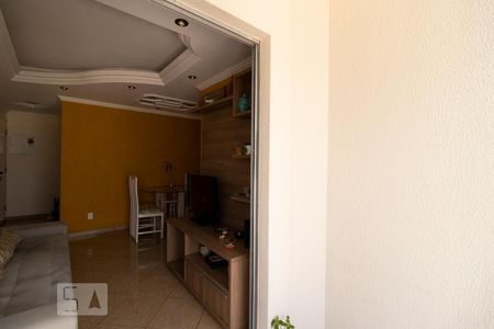 Varanda Sala de Estar de apartamento à venda com 3 quartos, 55m² em Vila Amélia, São Paulo