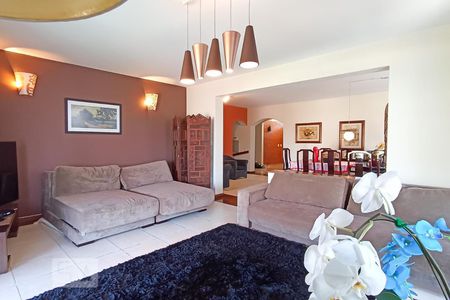 Sala de casa de condomínio para alugar com 4 quartos, 560m² em Alphaville, Santana de Parnaíba