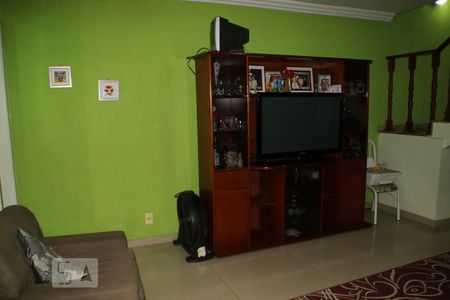 Sala de casa de condomínio à venda com 3 quartos, 160m² em Taquara, Rio de Janeiro