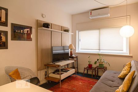 Sala de apartamento à venda com 1 quarto, 40m² em República, São Paulo