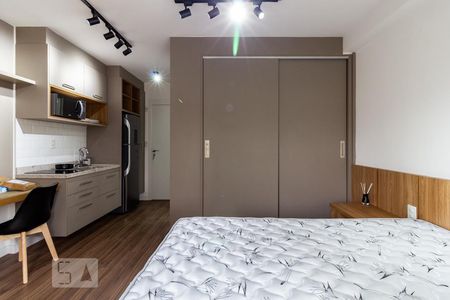 Studio de kitnet/studio para alugar com 1 quarto, 25m² em Indianópolis, São Paulo