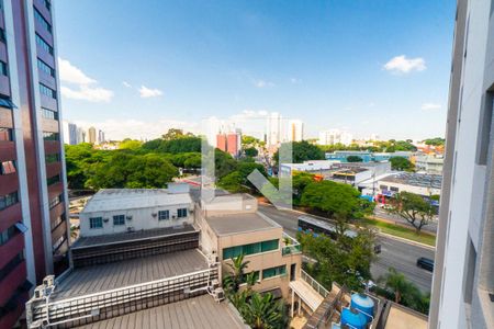 Vista da Sacada de kitnet/studio para alugar com 1 quarto, 25m² em Mirandópolis, São Paulo