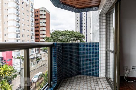 Varanda da Sala de apartamento para alugar com 4 quartos, 125m² em Santa Paula, São Caetano do Sul