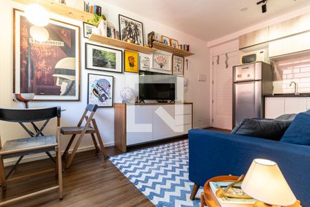 Sala de apartamento para alugar com 1 quarto, 25m² em Vila Buarque, São Paulo