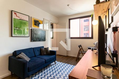 Sala de apartamento para alugar com 1 quarto, 25m² em Vila Buarque, São Paulo