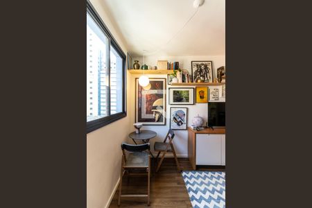 Sala de apartamento para alugar com 1 quarto, 25m² em Vila Buarque, São Paulo