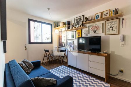 Sala de apartamento para alugar com 1 quarto, 25m² em Vila Buarque, São Paulo