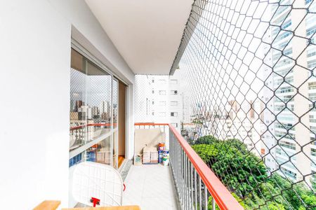 Varanda de apartamento à venda com 4 quartos, 132m² em Campo Belo, São Paulo