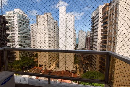 Varanda da Sala de apartamento para alugar com 3 quartos, 92m² em Centro, Guarujá