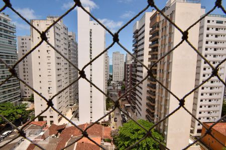 Vista da Varanda de apartamento para alugar com 3 quartos, 92m² em Centro, Guarujá