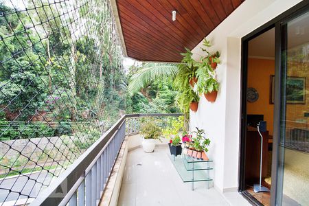 Varanda da Sala de apartamento à venda com 4 quartos, 179m² em Morumbi, São Paulo