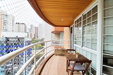 Varanda da Sala de apartamento para alugar com 1 quarto, 48m² em Jardim Londrina, São Paulo