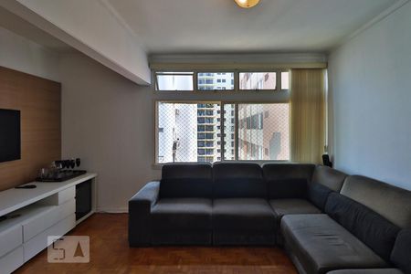 Sala de apartamento para alugar com 3 quartos, 107m² em Jardim Paulista, São Paulo