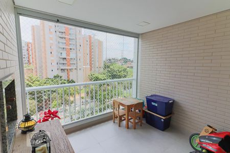 Varanda Gourmet de apartamento à venda com 3 quartos, 111m² em Cidade São Francisco, São Paulo