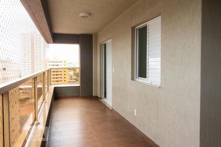 Varanda de apartamento para alugar com 3 quartos, 123m² em Jardim Paulistano, Ribeirão Preto